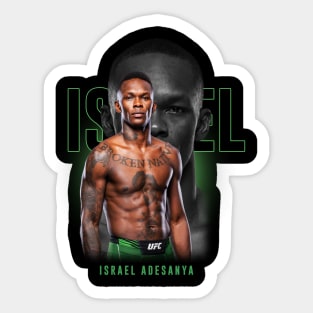 Israel Adesanya nigeria Sticker